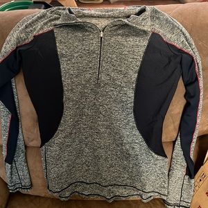Medium Gray and blue Athleta Long sleeve